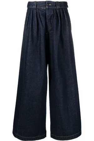 Maison Margiela Pleated wide-leg trousers