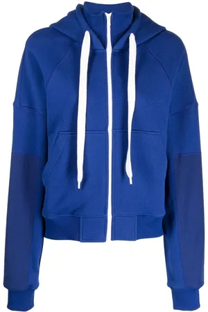 GOEN.J Long-sleeve zip-up hoodie
