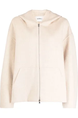 GOEN.J Zip-up hooded jacket