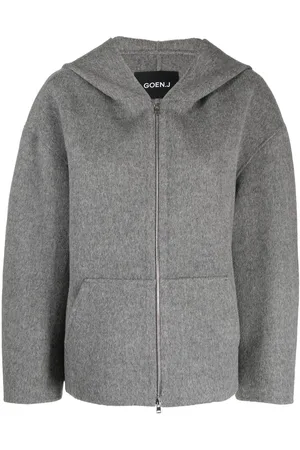 GOEN.J Zip-up hooded jacket
