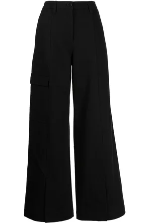GOEN.J Wide-leg cargo trousers