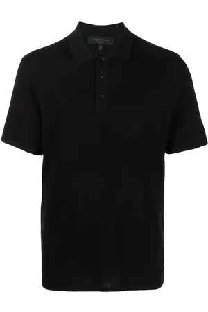 RAG&BONE Short-sleeve knitted polo shirt