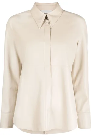 Nanushka Coated long-sleeve shirt