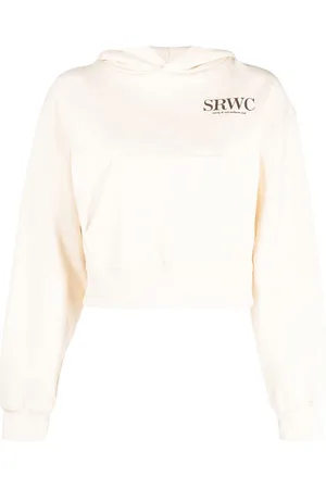 Sporty & Rich Logo-print cotton hoodie