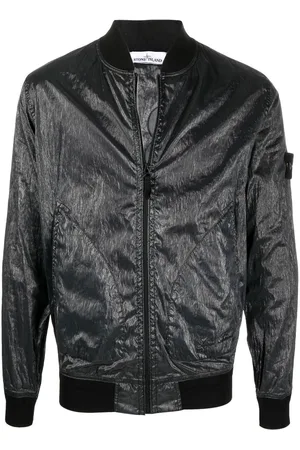 Stone Island Loog-patch bomber jacket