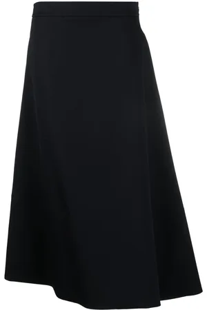 Jil Sander Asymmetric midi skirt