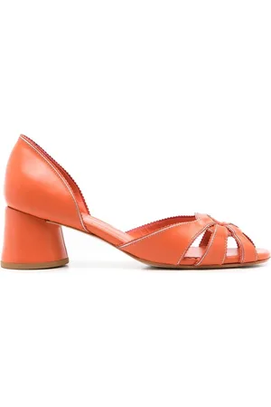 Sarah Chofakian Carrie scalloped sandals