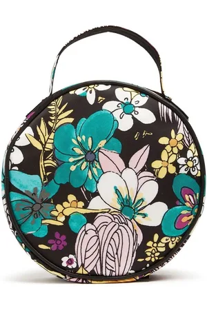 La DoubleJ Floral print round clutch