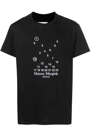 Maison Margiela Numeric logo-embroidered T-shirt