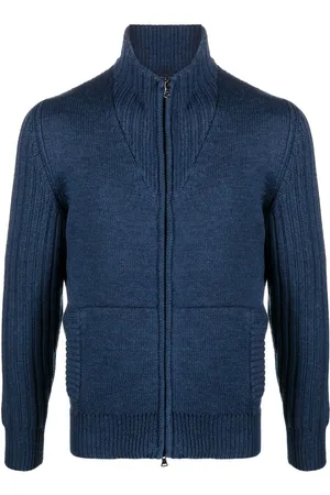Paul & Shark High-neck zip-up cardigan