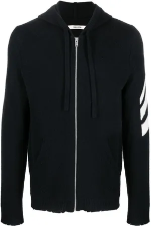 Zadig & Voltaire Cashmere zip-up hoodie