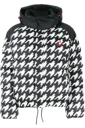 Perfect Moment Moment houndstooth-print puffer jacket