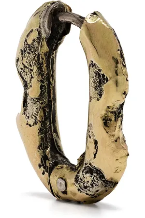 PARTS OF FOUR Deco single hoop earring