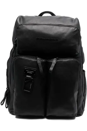 Piquadro Logo-plaque detail backpack