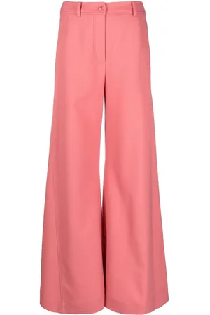 Moschino High-waisted flared trousers