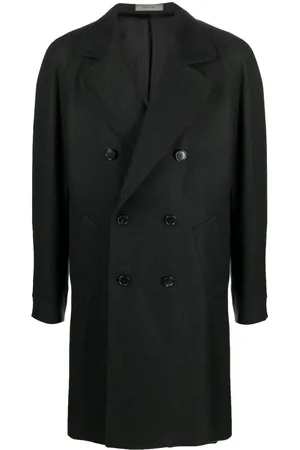 corneliani Double-breasted wool coat