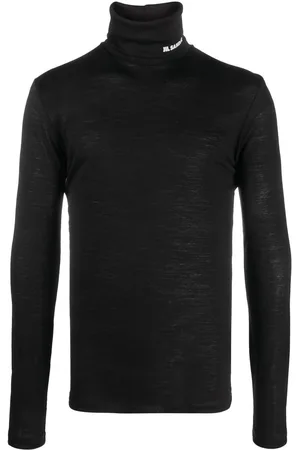 Jil Sander Logo-print roll-neck jumper