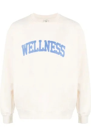 Sporty & Rich Wellness-appliquÃ© cotton sweatshirt