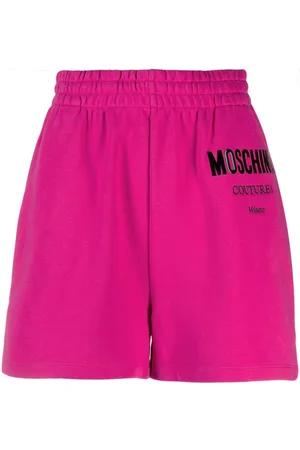Moschino Logo-print track shorts