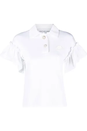 Viktor & Rolf Ruffle-sleeve polo shirt