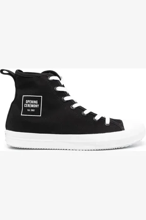 Opening Ceremony Box logo high-top sneakers