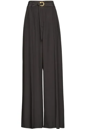 Salvatore Ferragamo Belted palazzo trousers