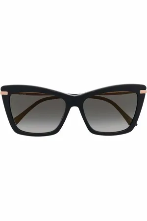 Jimmy Choo Gradient oversize-frame sunglasses