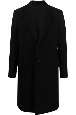 Ami Single-breasted wool coat