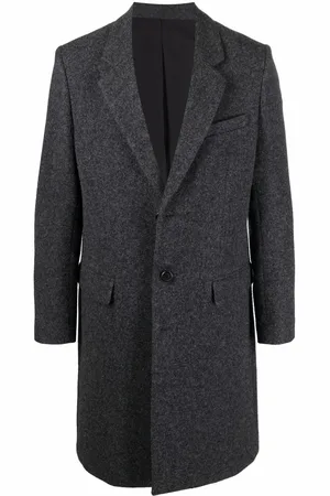 Ami Single-breasted wool coat