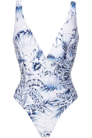 Lygia & Nanny Graphic-print swimsuit