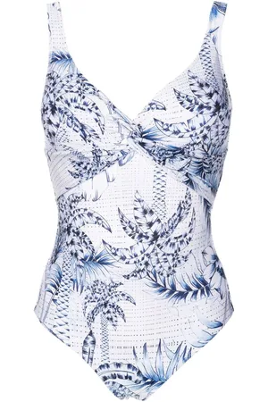Lygia & Nanny Palm-tree print swimsuit