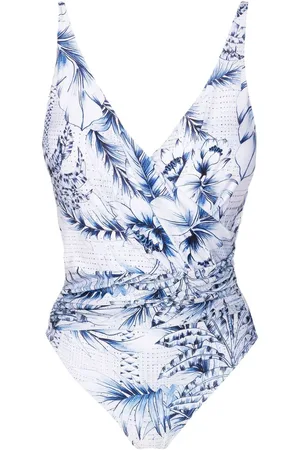 Lygia & Nanny Palm-tree print swimsuit