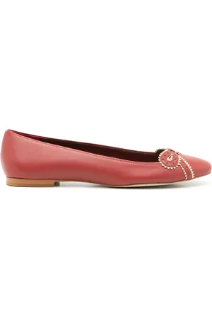 Sarah Chofakian Femelle leather ballerinas