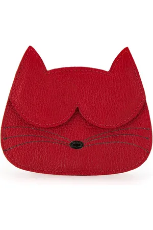 Sarah Chofakian Leather kitty wallet