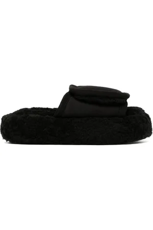Natasha Zinko Chunky shearling slides