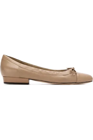 Sarah Chofakian Leather ballerinas