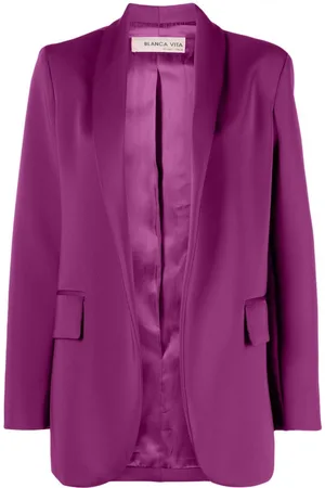 BLANCA Open-front blazer