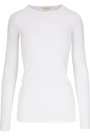 NILI LOTAN Long-sleeve Supima cotton T-shirt