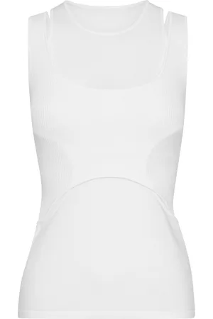 DION LEE Interlink knitted tank top
