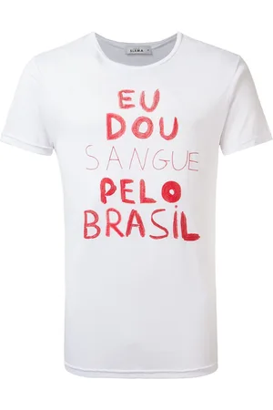 AMIR SLAMA Eu Dou Sangue T-shirt
