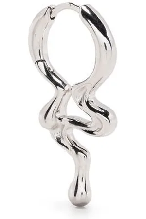 Maria Black Drop-design small hoop earring