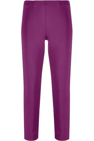 BLANCA Mid-rise cropped trousers