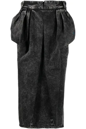 Maison Margiela Denim midi skirt