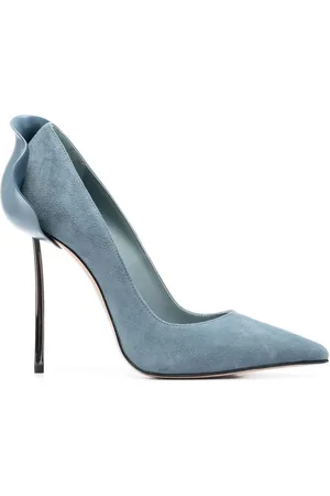 LE SILLA Petalo suede 110mm pumps