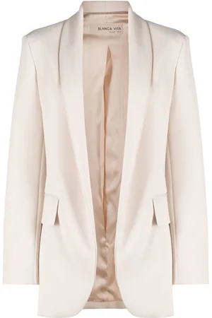 BLANCA Open-front blazer