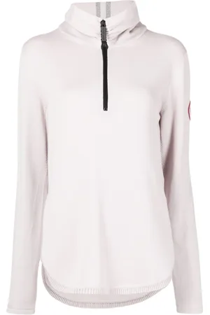Canada Goose Logo-patch long-sleeve jumper