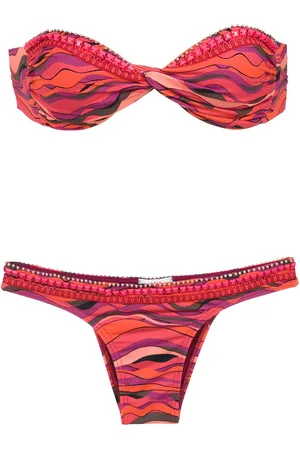 AMIR SLAMA Printed sleeveless top