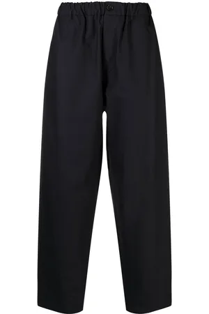 Jil Sander Elasticated straight-leg trousers