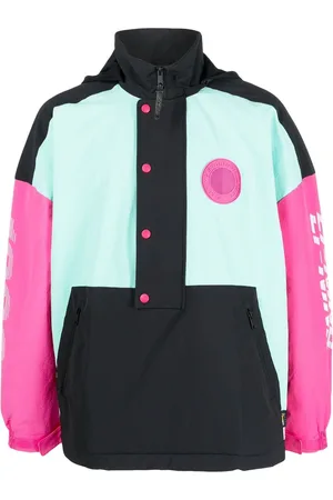 Li Ning Logo print hooded jacket