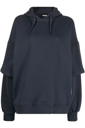 ROTATE Double-sleeve organic cotton hoodie